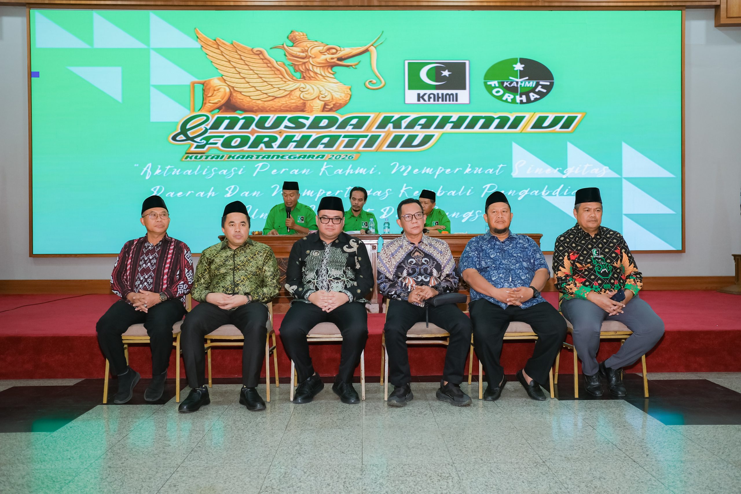 Musda VI: Aulia Rahman Basri Nahkodai KAHMI Kukar